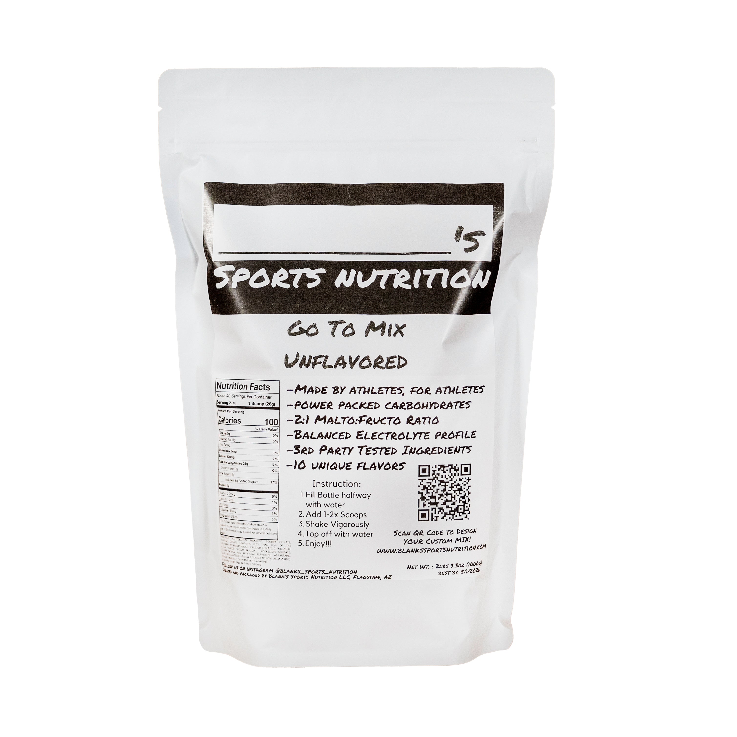 Blank's Go-To Drink Mix