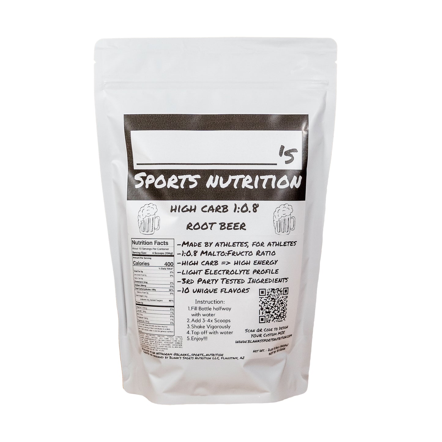 Blank's High Carb 1:0.8