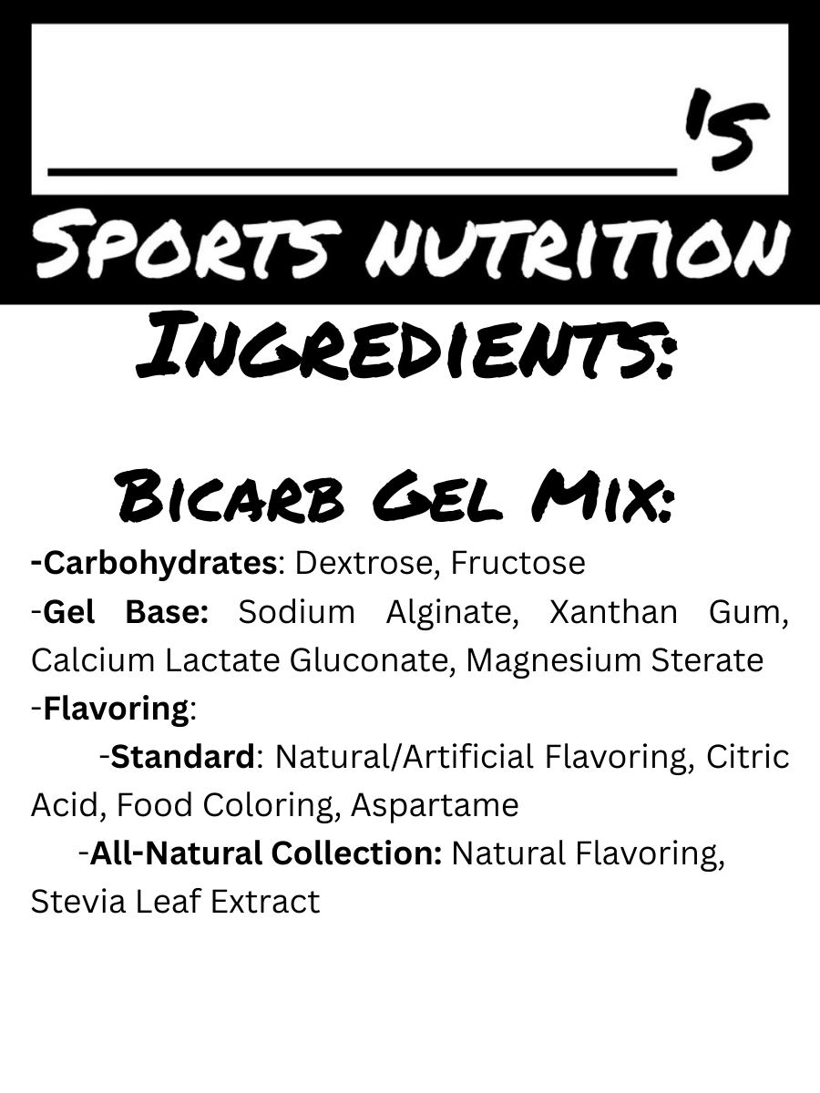 Bicarb Gel Mix Refill Pack