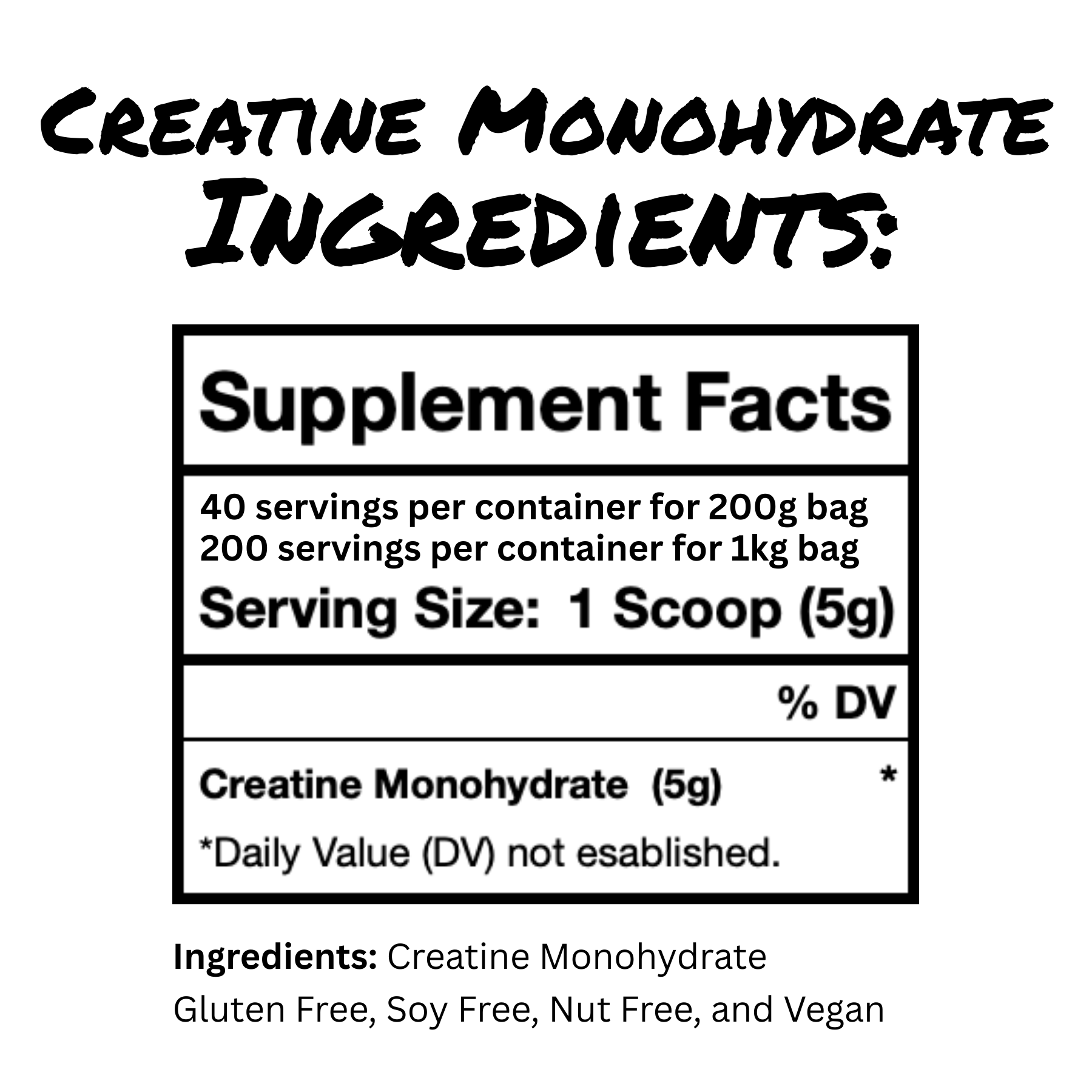 Creatine Monohydrate