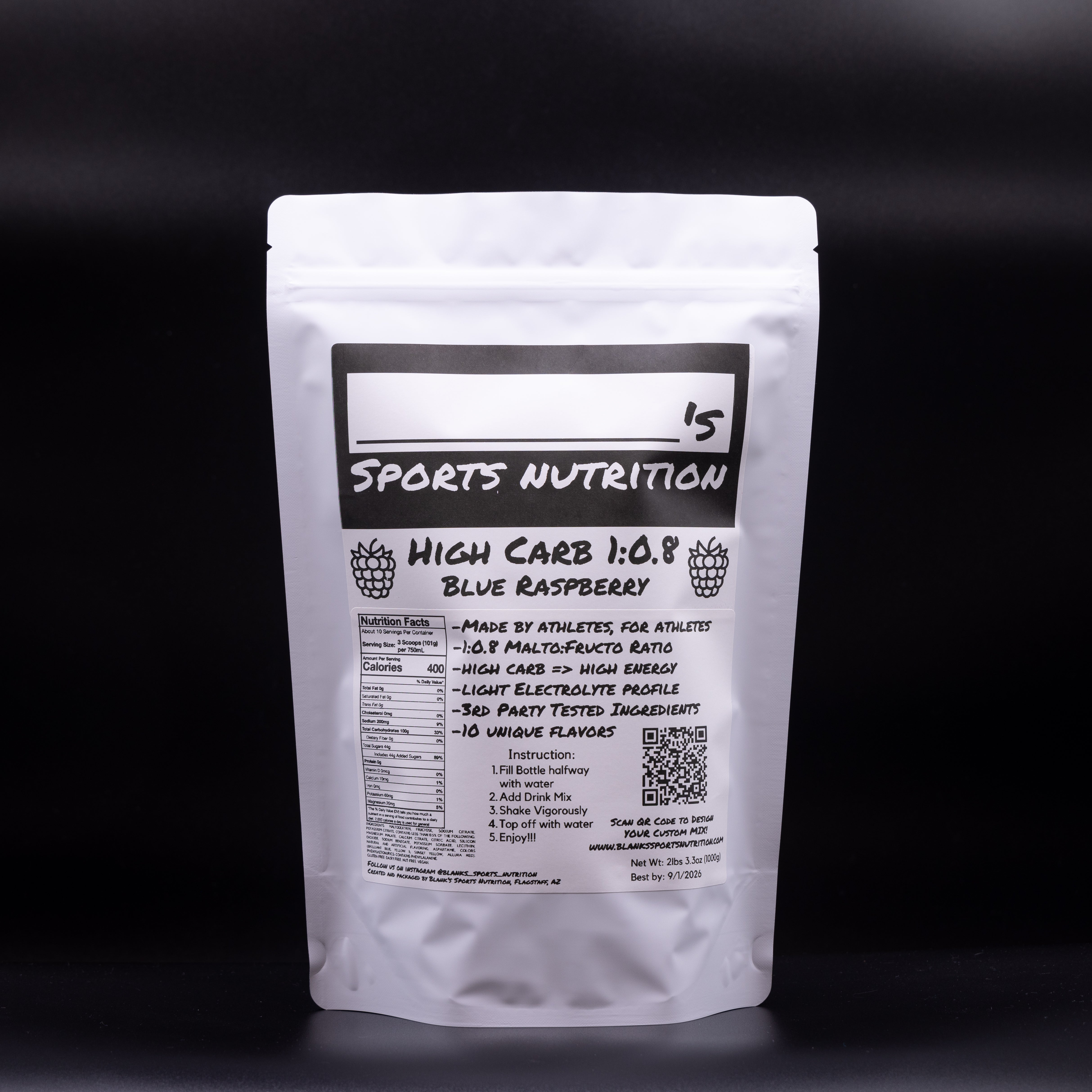 Blank's High Carb 1:0.8
