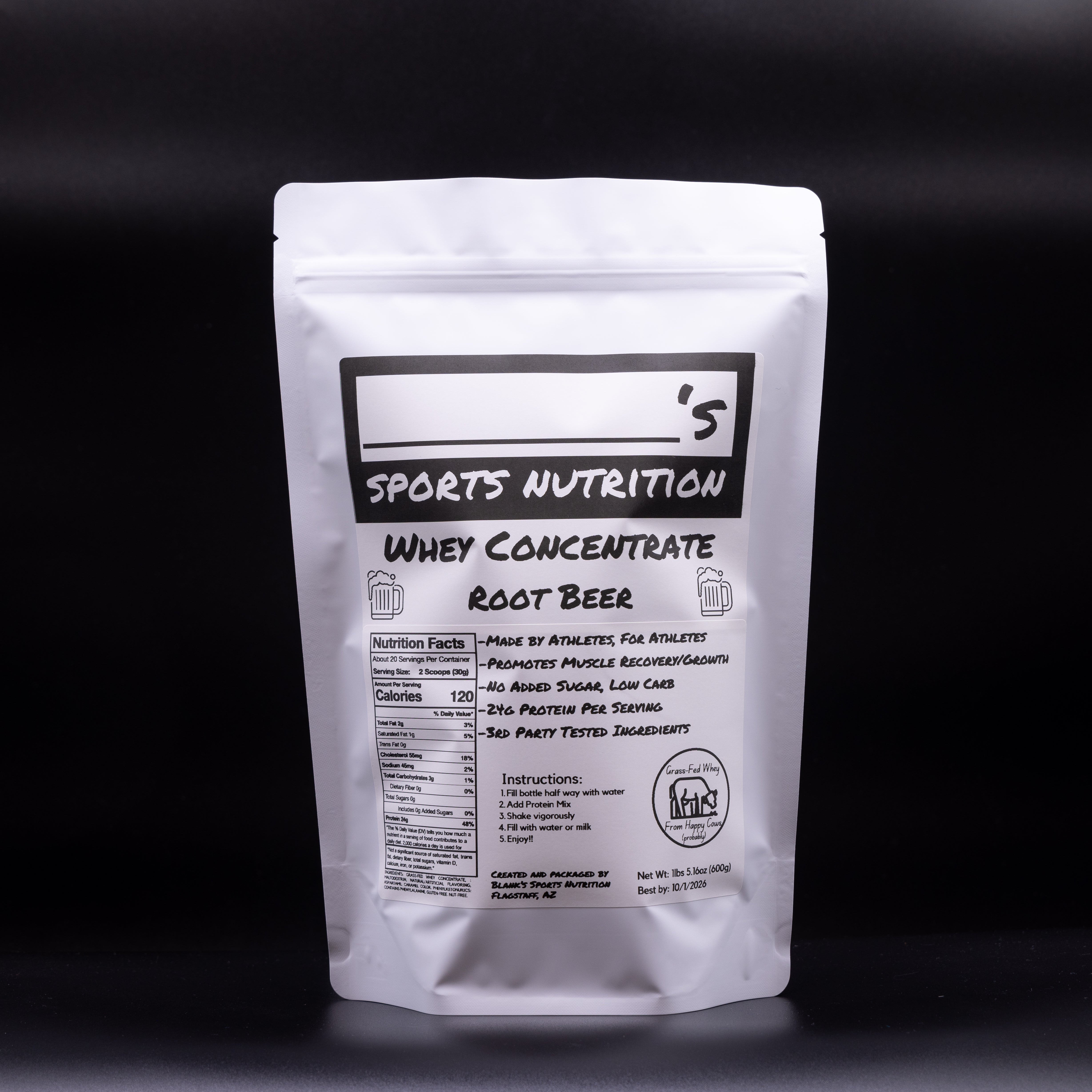 Blank's Protein Powder