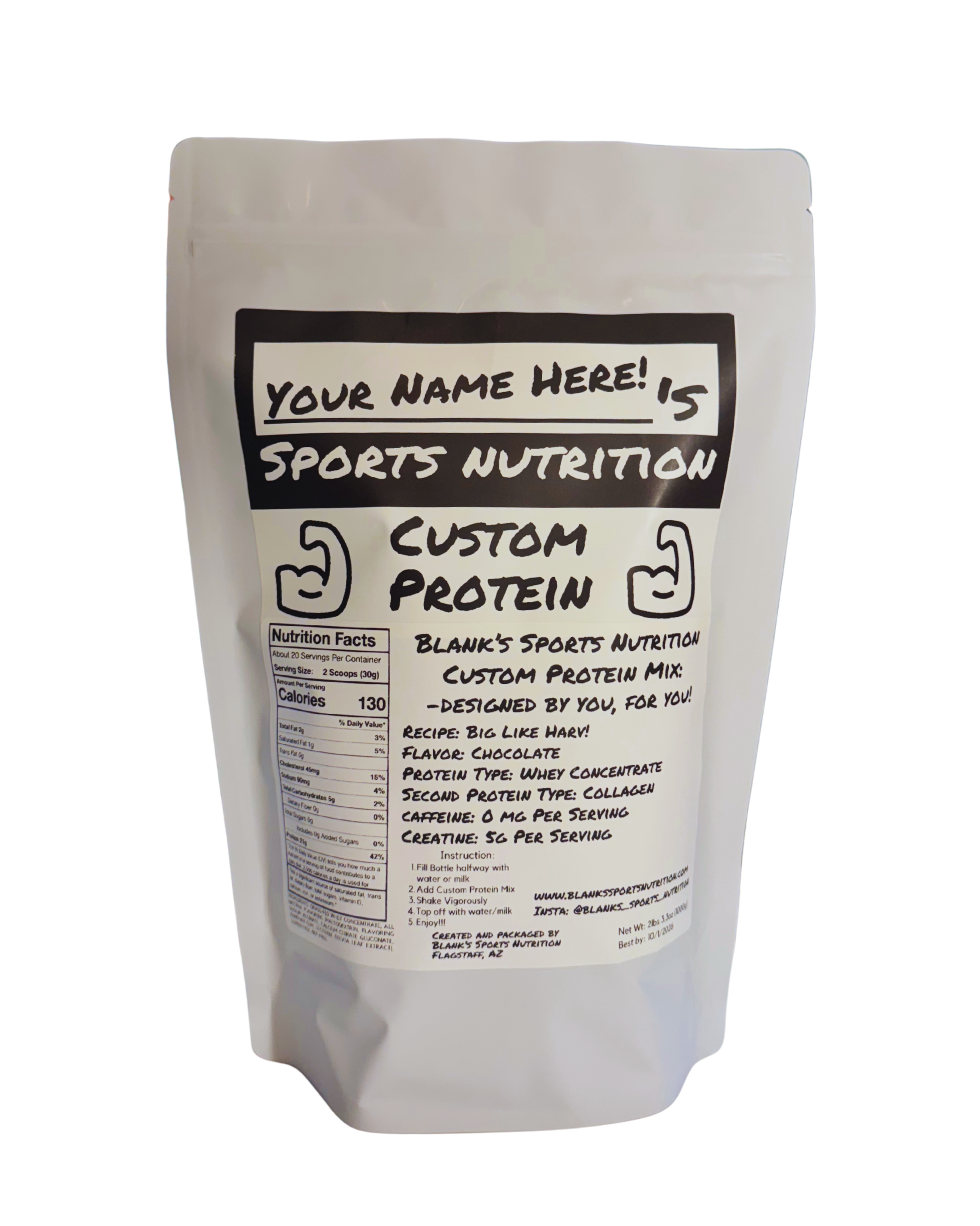 Custom Protein Powder